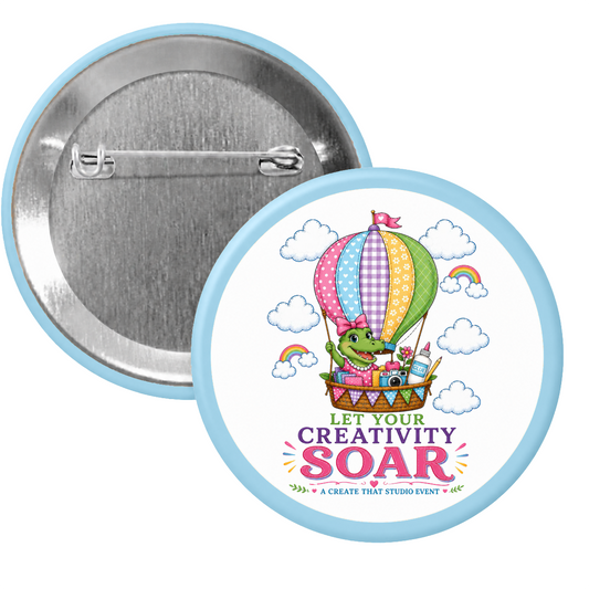 Let Your Creativity Soar button mockup